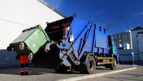 Commercial waste collection in Heston