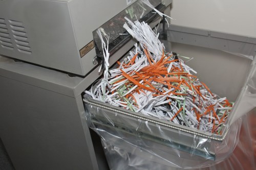 Chart demonstrating performance monitoring purposes for commercial waste services